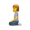 Person Kneeling emoji on LG